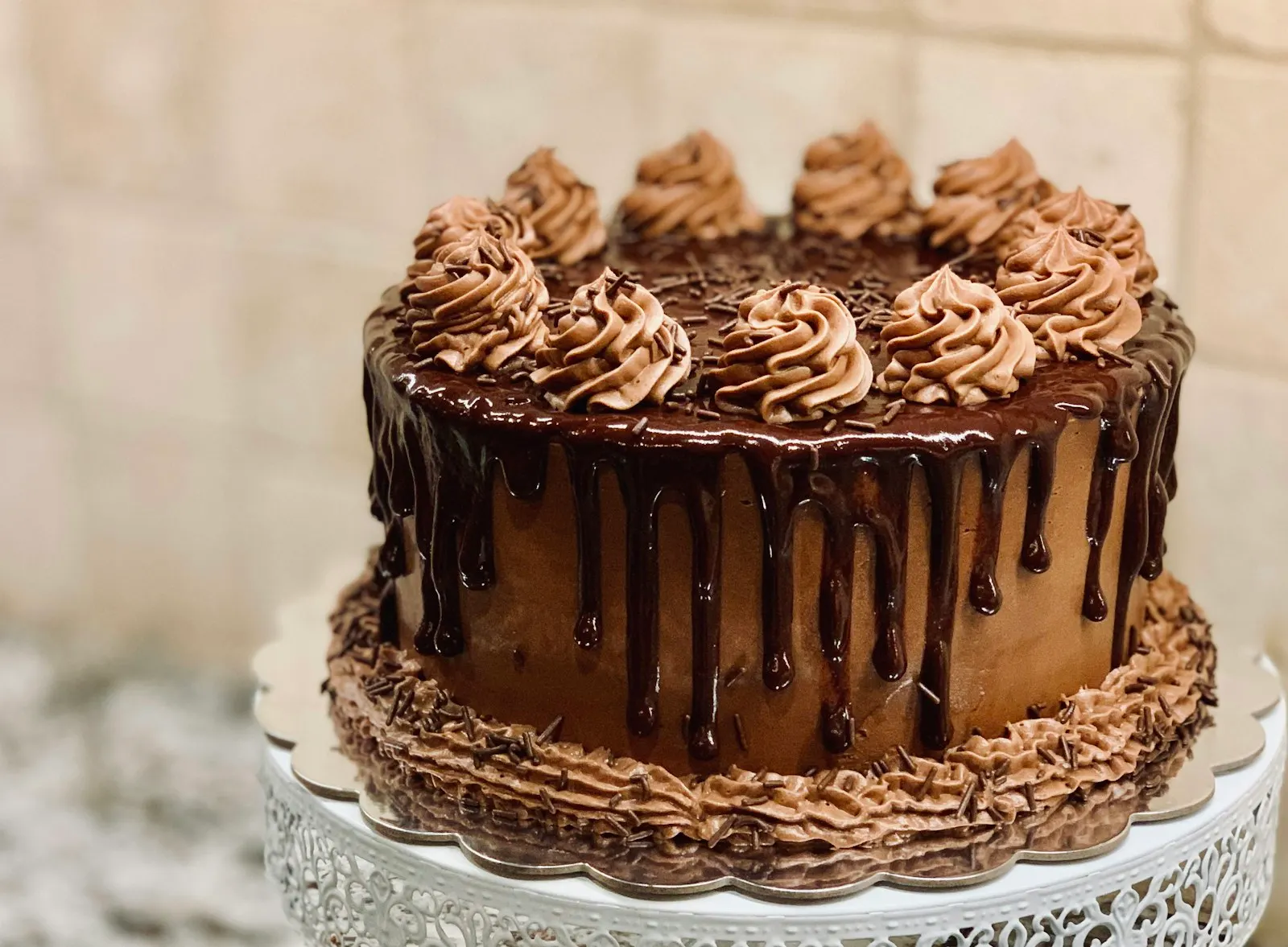 کیک شکلاتی خانگی